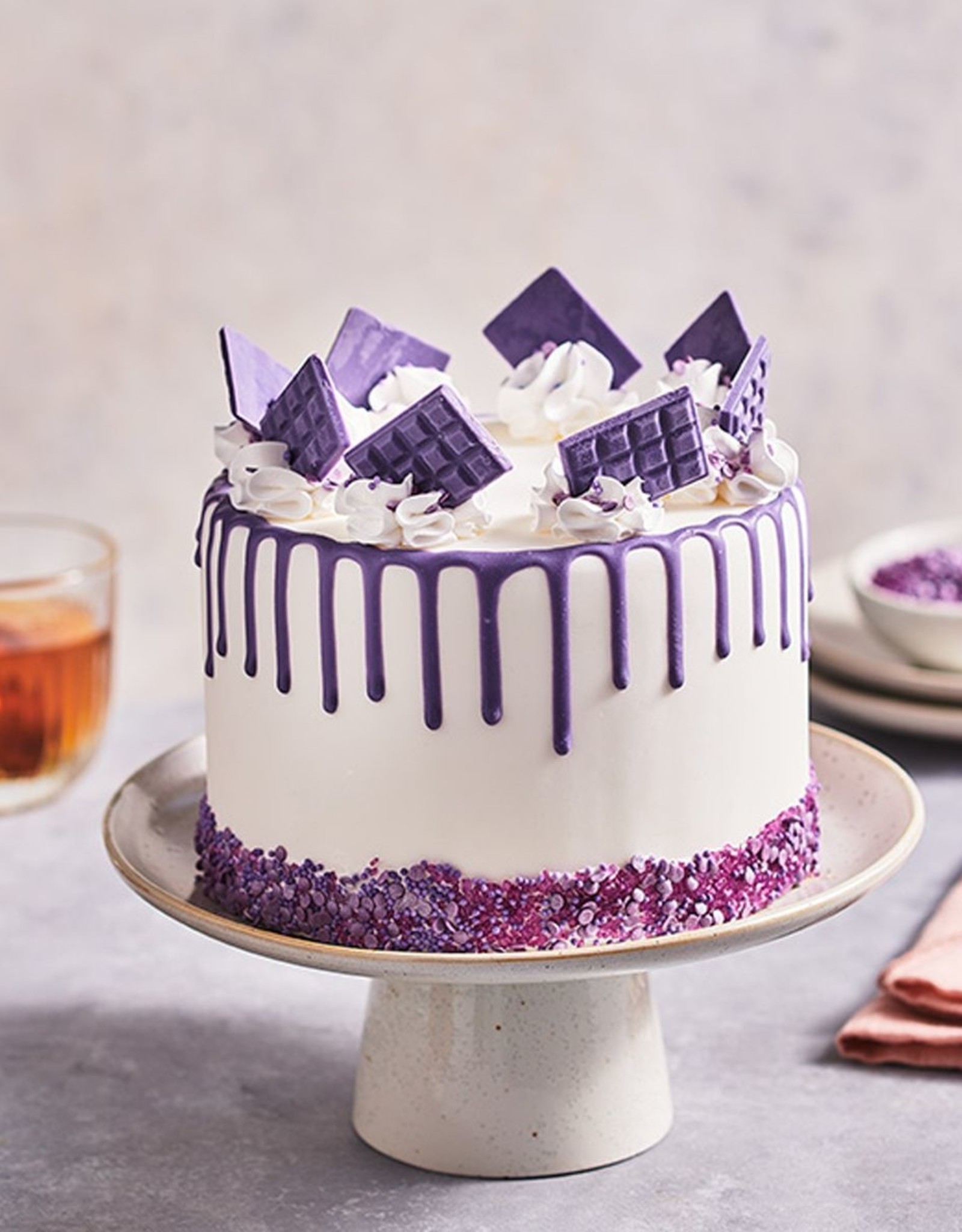 FunCakes FunCakes Cake Drip Paars 180 g