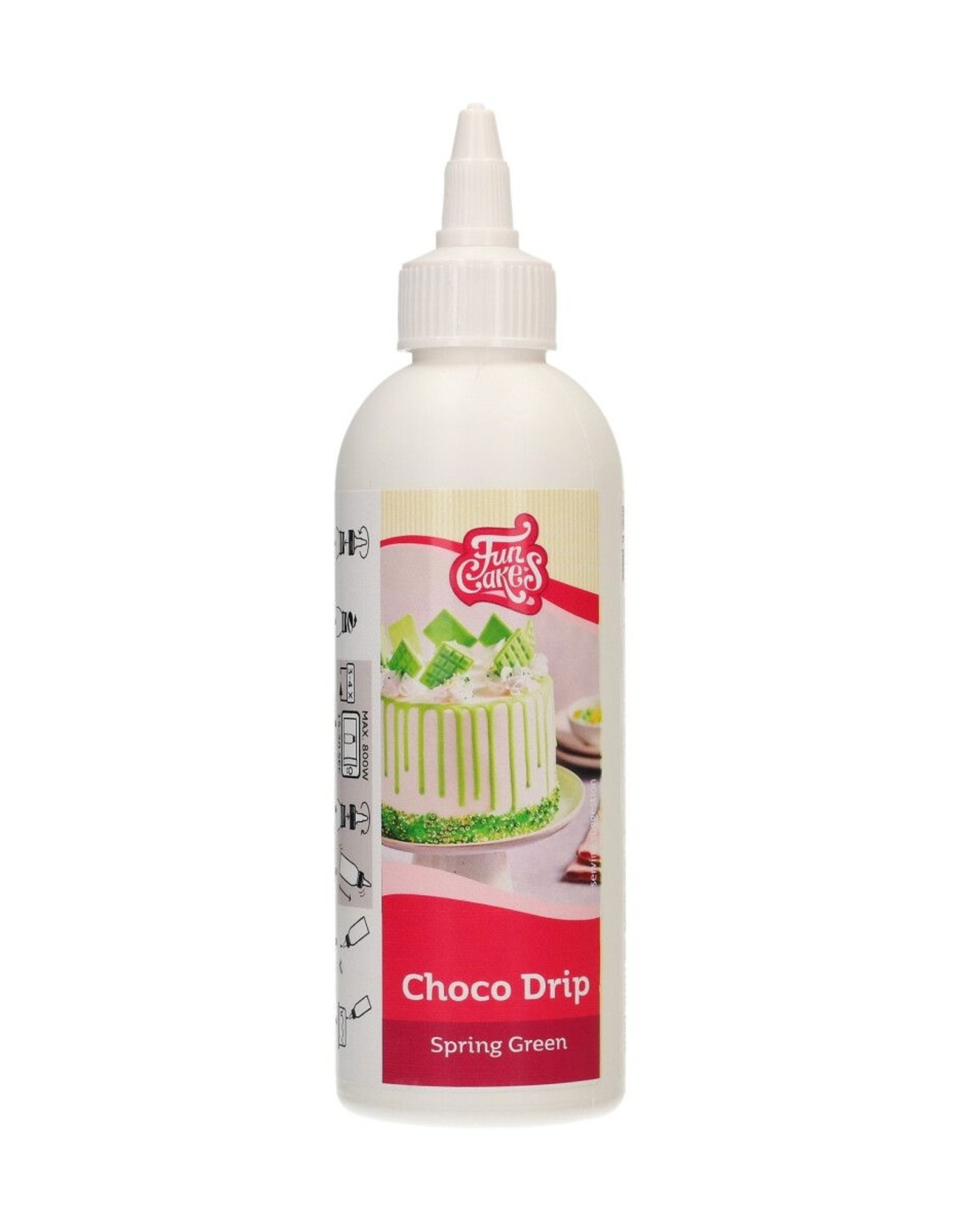 FunCakes FunCakes Choco Drip Lente Groen 180 g