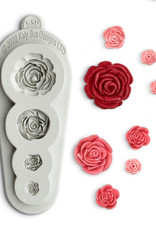 Katy Sue Designs Katy Sue Siliconen Mal Rozen 4 in 1