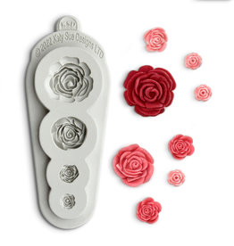 Katy Sue Designs Katy Sue Siliconen Mal Rozen 4 in 1