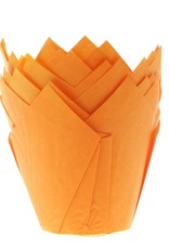 House of Marie House of Marie Muffin Cups Tulp Oranje pk/36