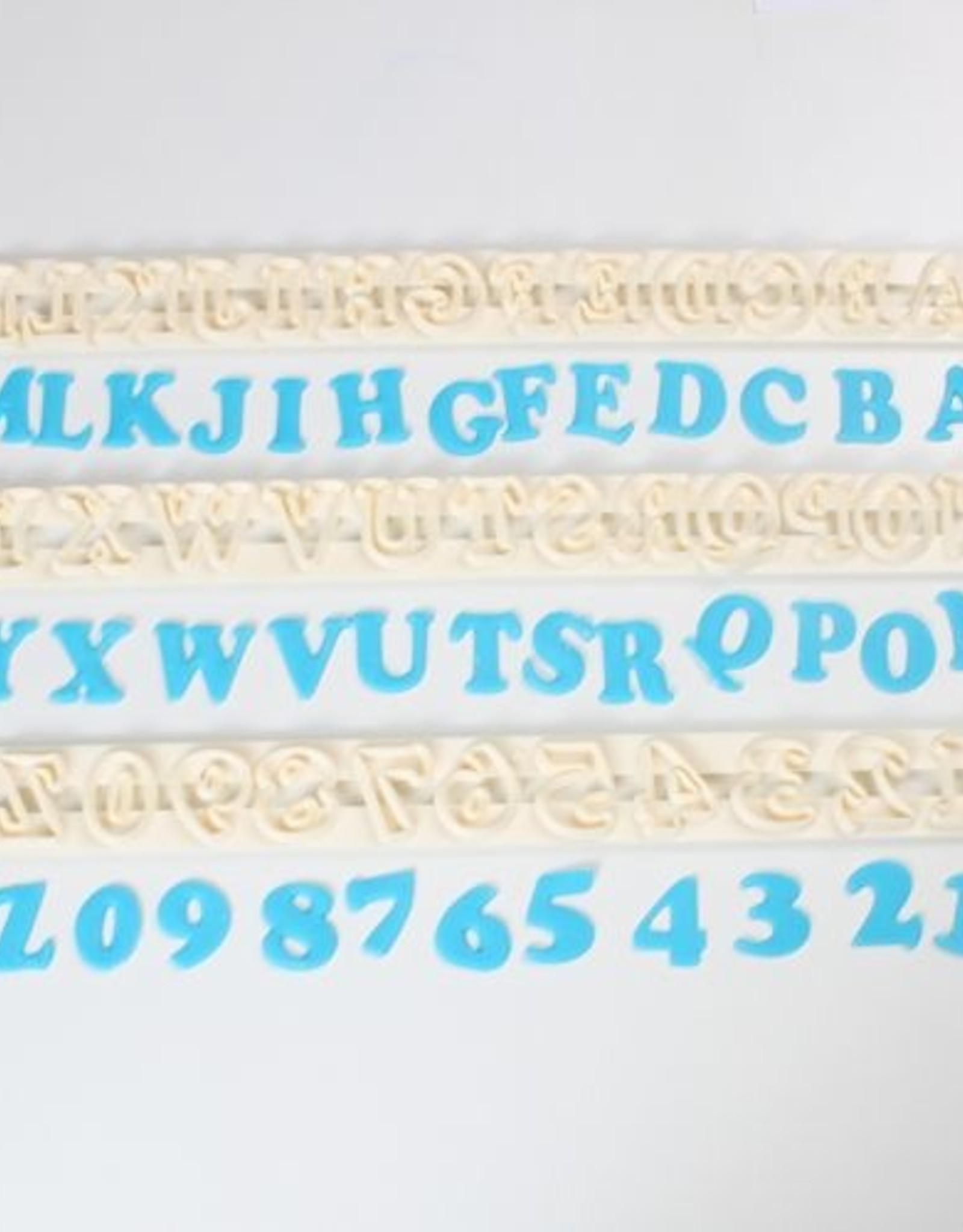 FMM FMM Alphabet & Numbers Tappits Art Deco Upper Case