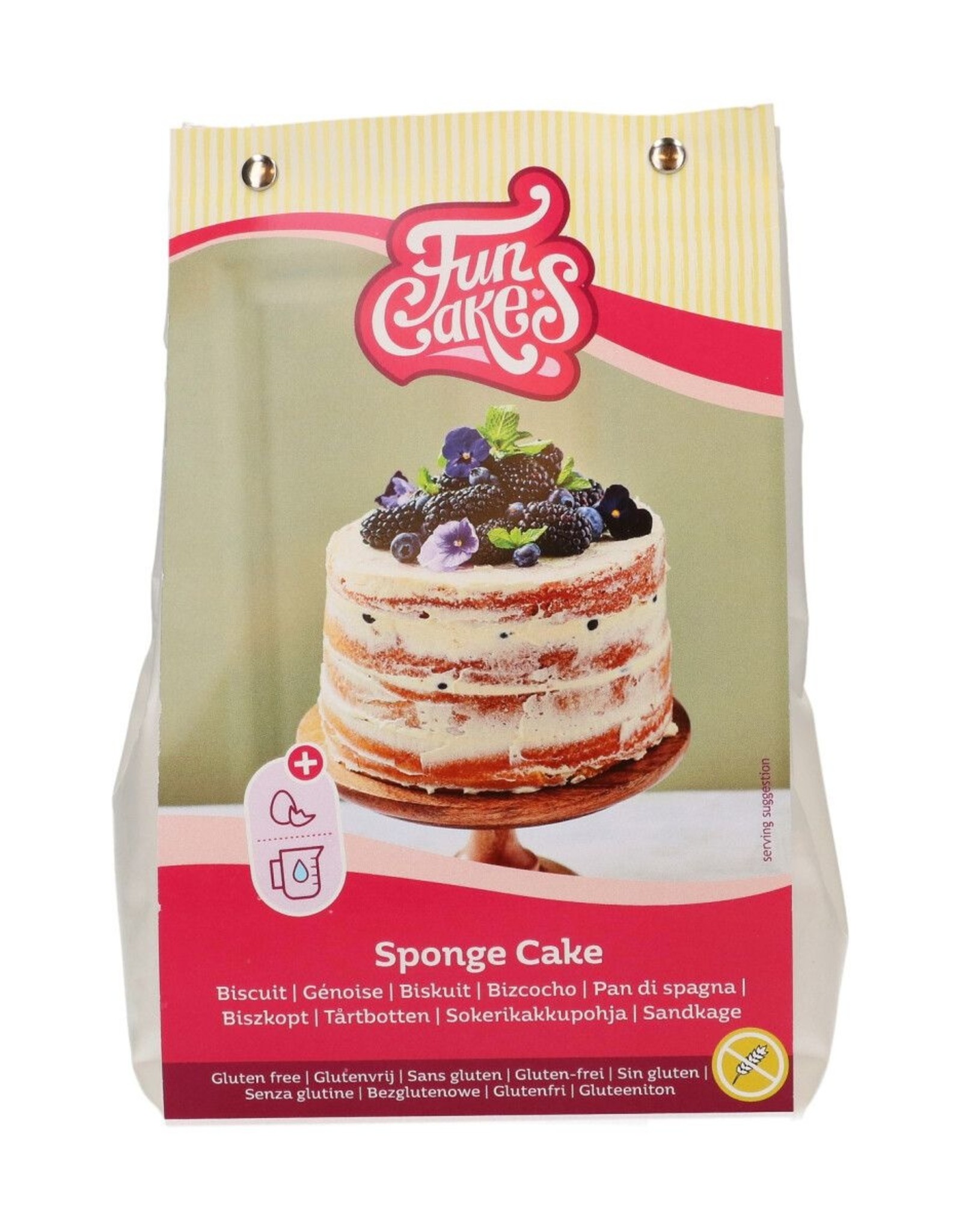 FunCakes FunCakes Mix voor Biscuit, Glutenvrij 500 g