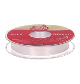 FunCakes FunCakes Taartlint Wit 15 mm x 20 m