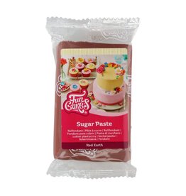 FunCakes FunCakes Rolfondant Red Earth 250g