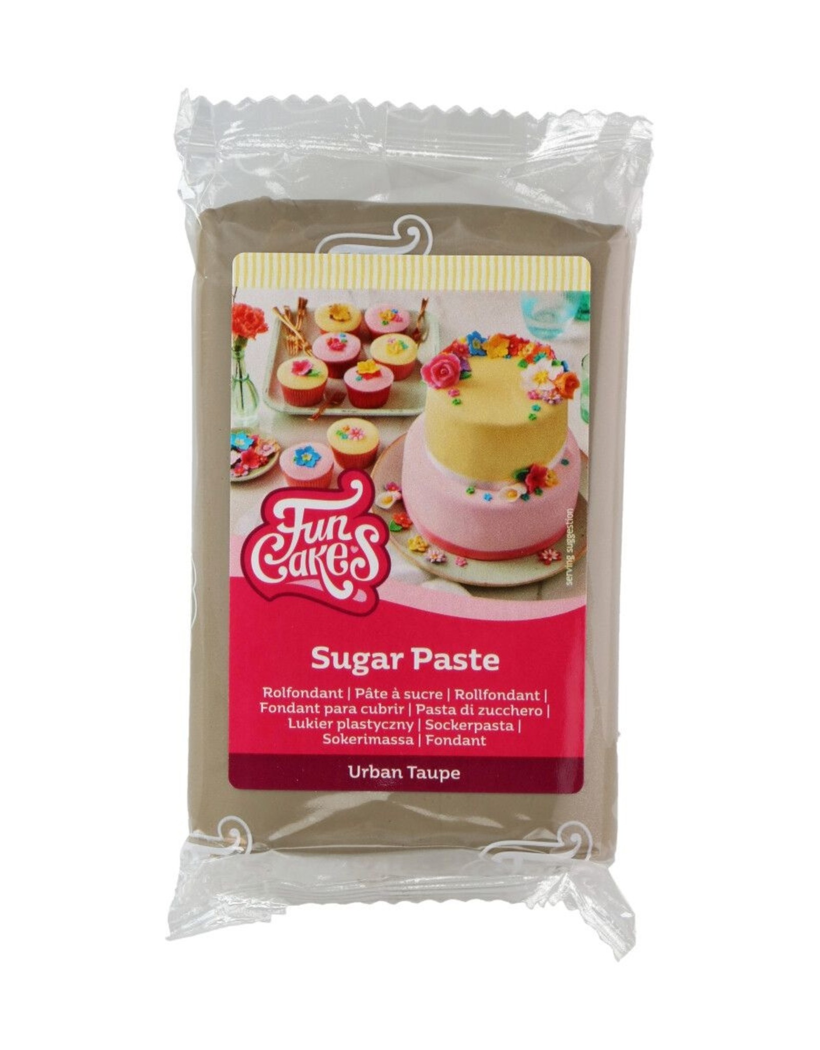 FunCakes FunCakes Rolfondant Urban Taupe 250 g