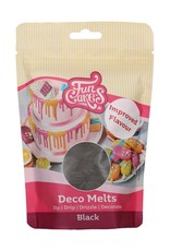 FunCakes FunCakes Deco Melts -Zwart- 250g