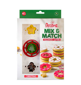 Decora Decora Uitsteker Mix & Match Kerst Set/4