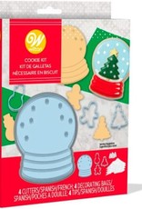 Decora Wilton Cookie Stamp Kit Snow Globe