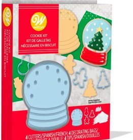 Decora Wilton Cookie Stamp Kit Snow Globe