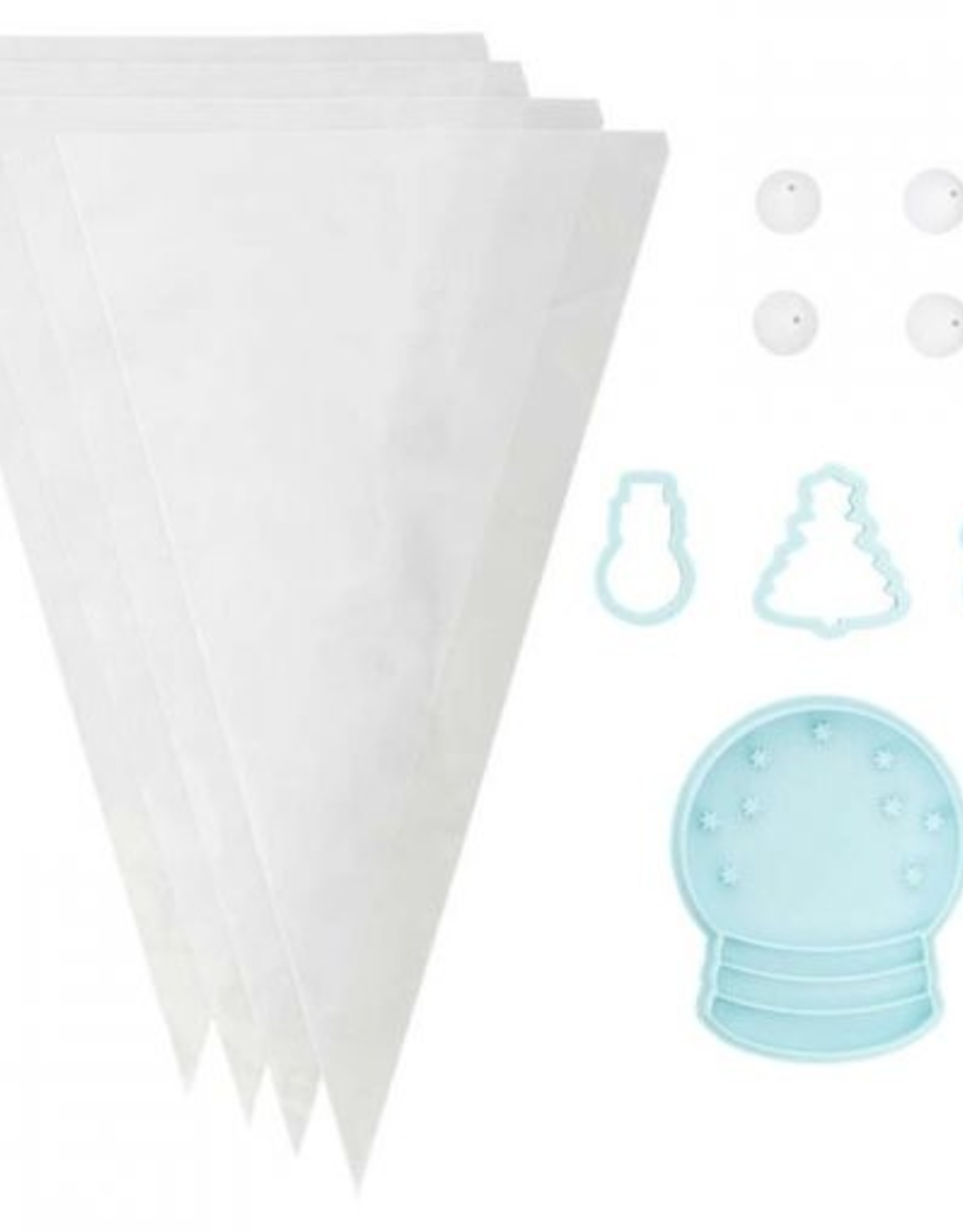 Wilton Wilton Cookie Stamp Kit Snow Globe
