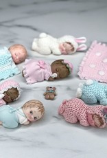 Karen Davies Karen Davies Siliconen Mould - 3D Baby - Gekleed