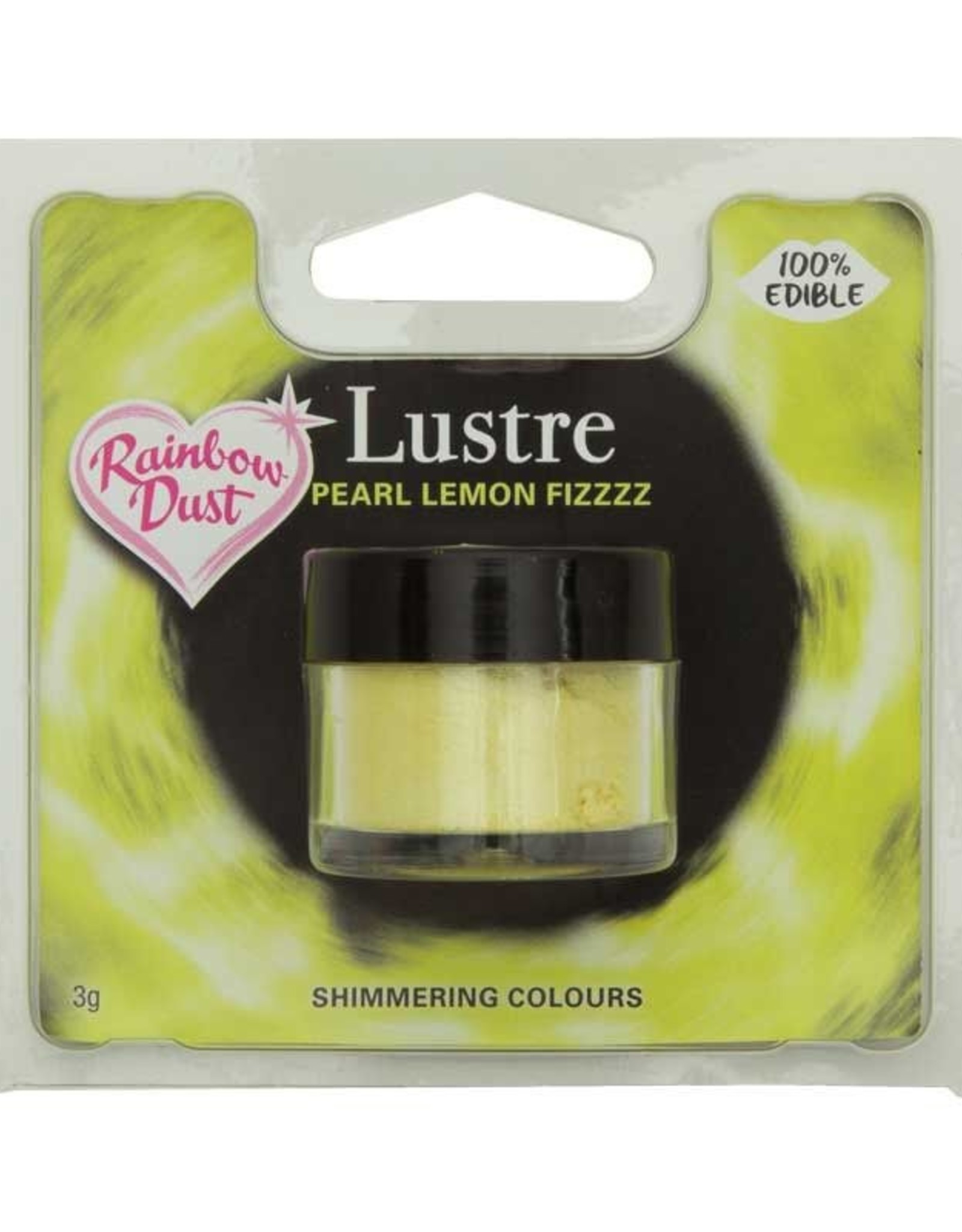 Rainbow Dust Rainbow Dust Edible Lustre - Pearl Lemon Fizz