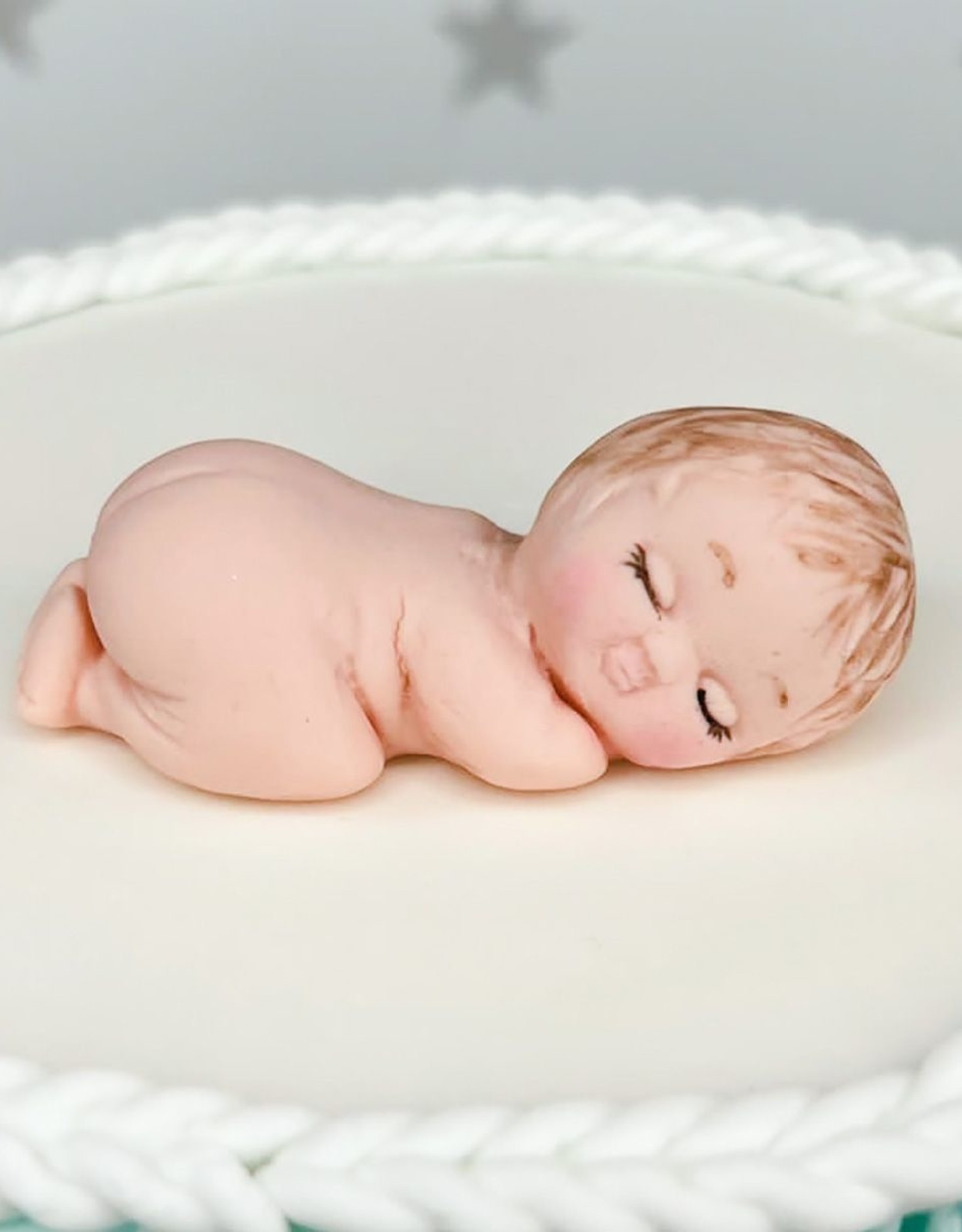 Karen Davies Karen Davies Siliconen Mould - 3D Baby - Niet Gekleed