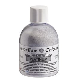 Sugarflair Gekleurde Suiker Platinum 100g