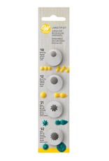 Wilton Wilton Decorating Tip Set Large #010, #012, #021, #032