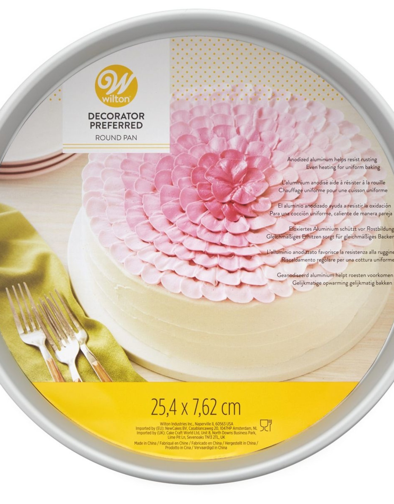 Wilton Wilton Decorator Preferred® Deep Round Pan Ø25x7,5cm