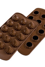 Silikomart Silikomart Chocolate Mould Choco Flame