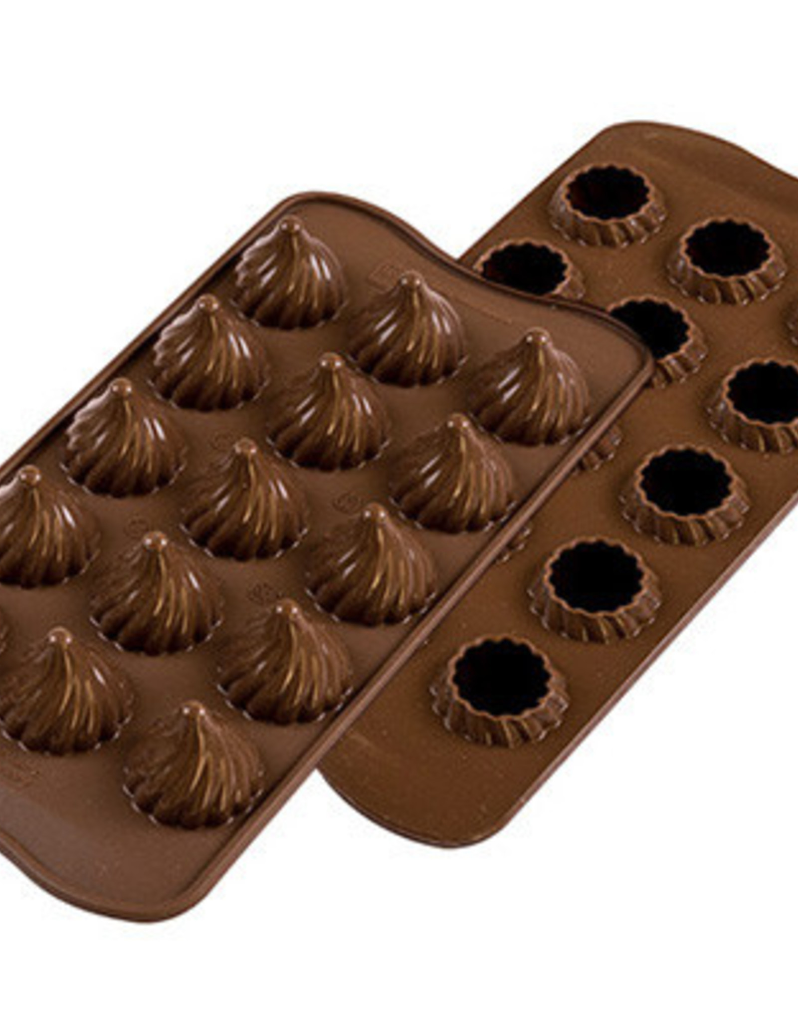 Silikomart Silikomart Chocolate Mould Choco Flame