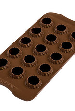 Silikomart Silikomart Chocolate Mould Choco Flame