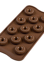 Silikomart Silikomart Chocolate Mould Choco Crown