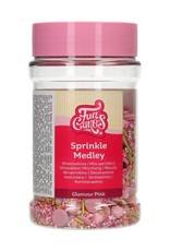 FunCakes FunCakes Sprinkle Medley Glamour Pink 180 g