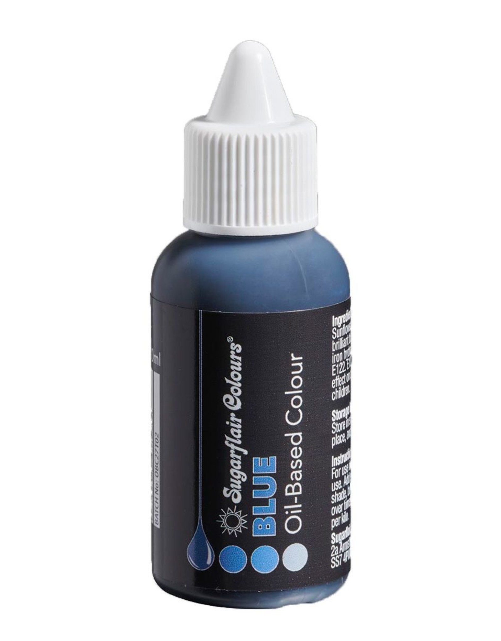 Sugarflair Sugarflair Kleurstof op Oliebasis - Blue - 30 ml