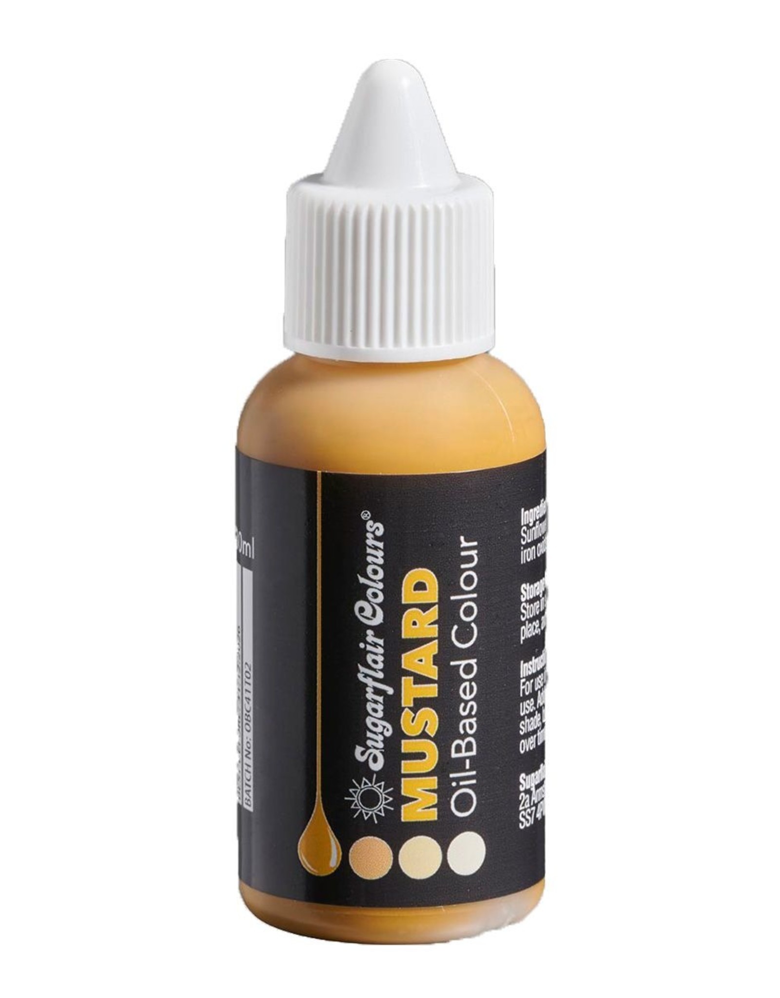 Sugarflair Sugarflair Kleurstof op Oliebasis - Mustard - 30 ml