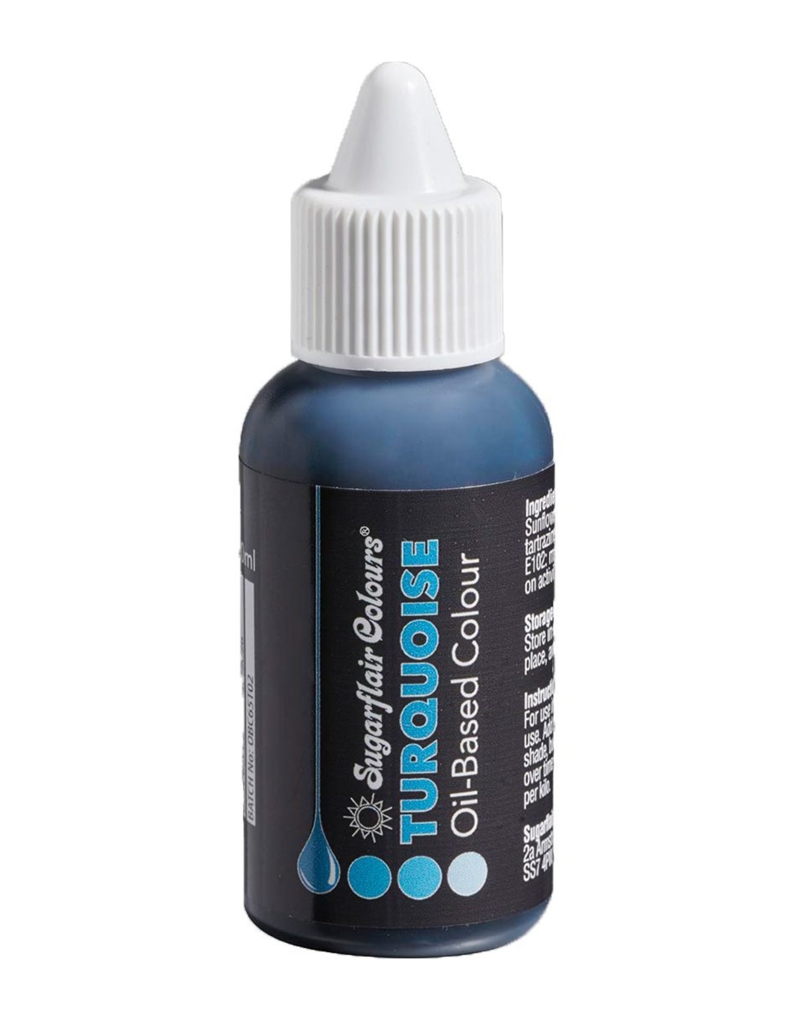 Sugarflair Sugarflair Oil Based Colour - Turquoise - 30 ml