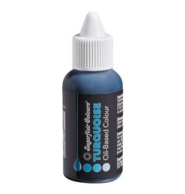 Sugarflair Kleurstof op Oliebasis - Turquoise - 30 ml THT korting