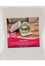 FunCakes FunCakes Taartdoos Wit 20x20x15cm- pk/1