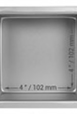 PME PME Extra Diepe Vierkante Bakvorm 10 x 10 x 10cm