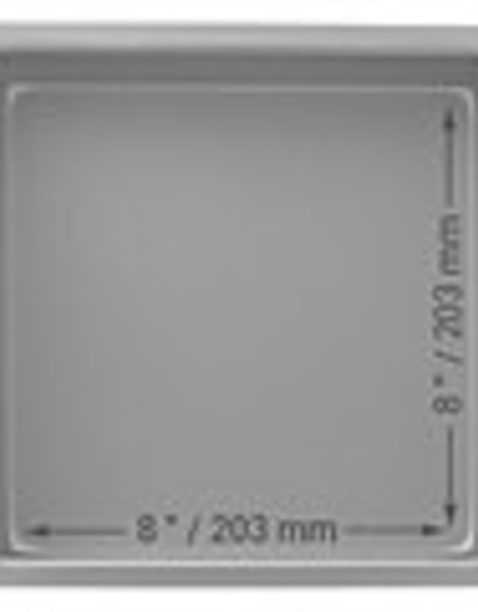 PME PME Diepe Vierkante Bakvorm 20 x 20 x 7,5cm