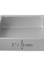 PME PME Diepe Vierkante Bakvorm 25 x 25 x 7,5cm