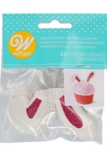 Wilton Wilton Glitter Bunny Ear Picks pk/24