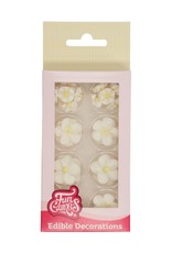 FunCakes FunCakes Suikerdecoratie Bloesemmix Wit/Geel Set /32