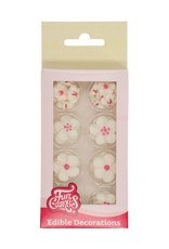 FunCakes FunCakes Suikerdecoratie Bloesemmix Wit/Roze Set/32