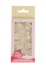 FunCakes FunCakes Suikerdecoratie Witte Calla pk/24