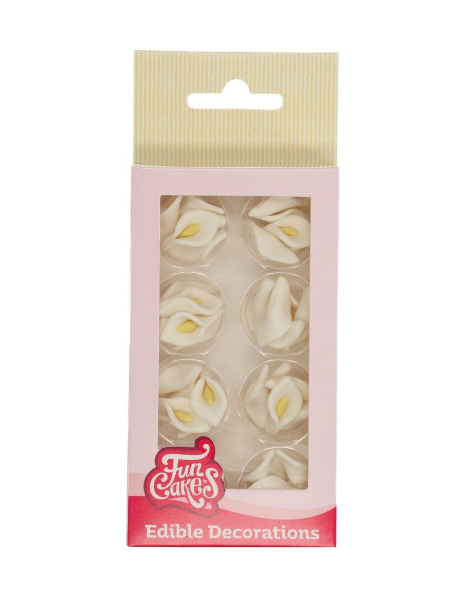 FunCakes FunCakes Suikerdecoratie Witte Calla pk/24