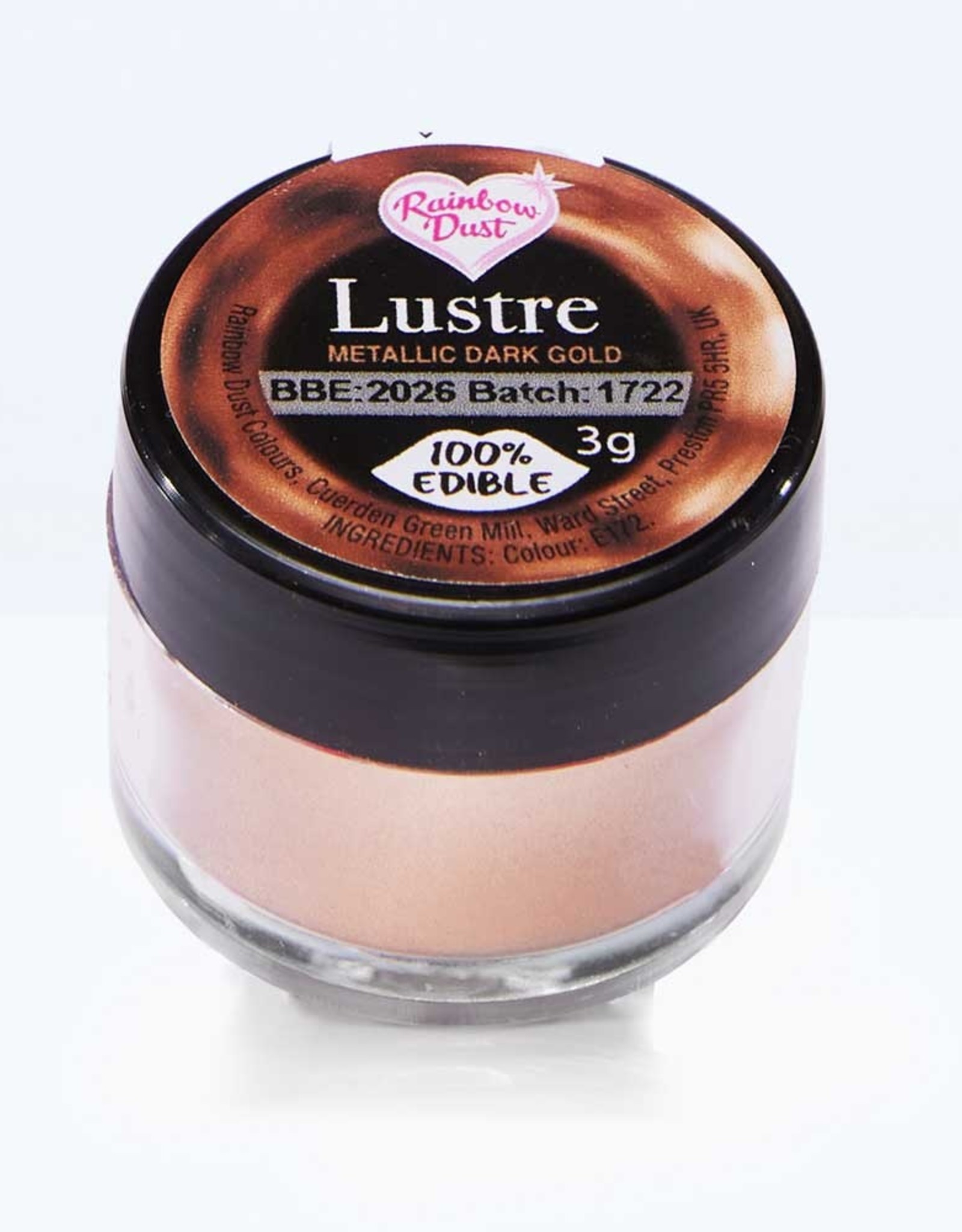 Rainbow Dust Rainbow Dust Edible Lustre - Metallic Dark Gold
