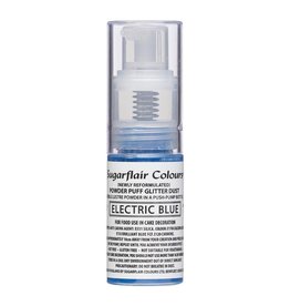 Sugarflair Sugarflair Pump Spray Powder Puff Dust -Electric Blue-