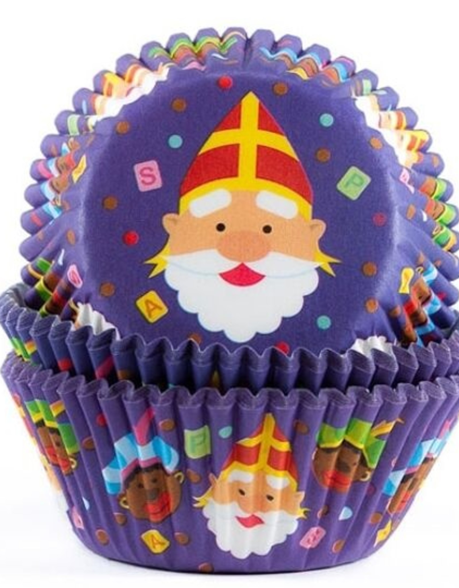 House of Marie House of Marie Baking Cups Sinterklaas  pk/50