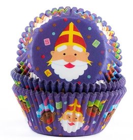 House of Marie House of Marie Baking Cups Sinterklaas  pk/50