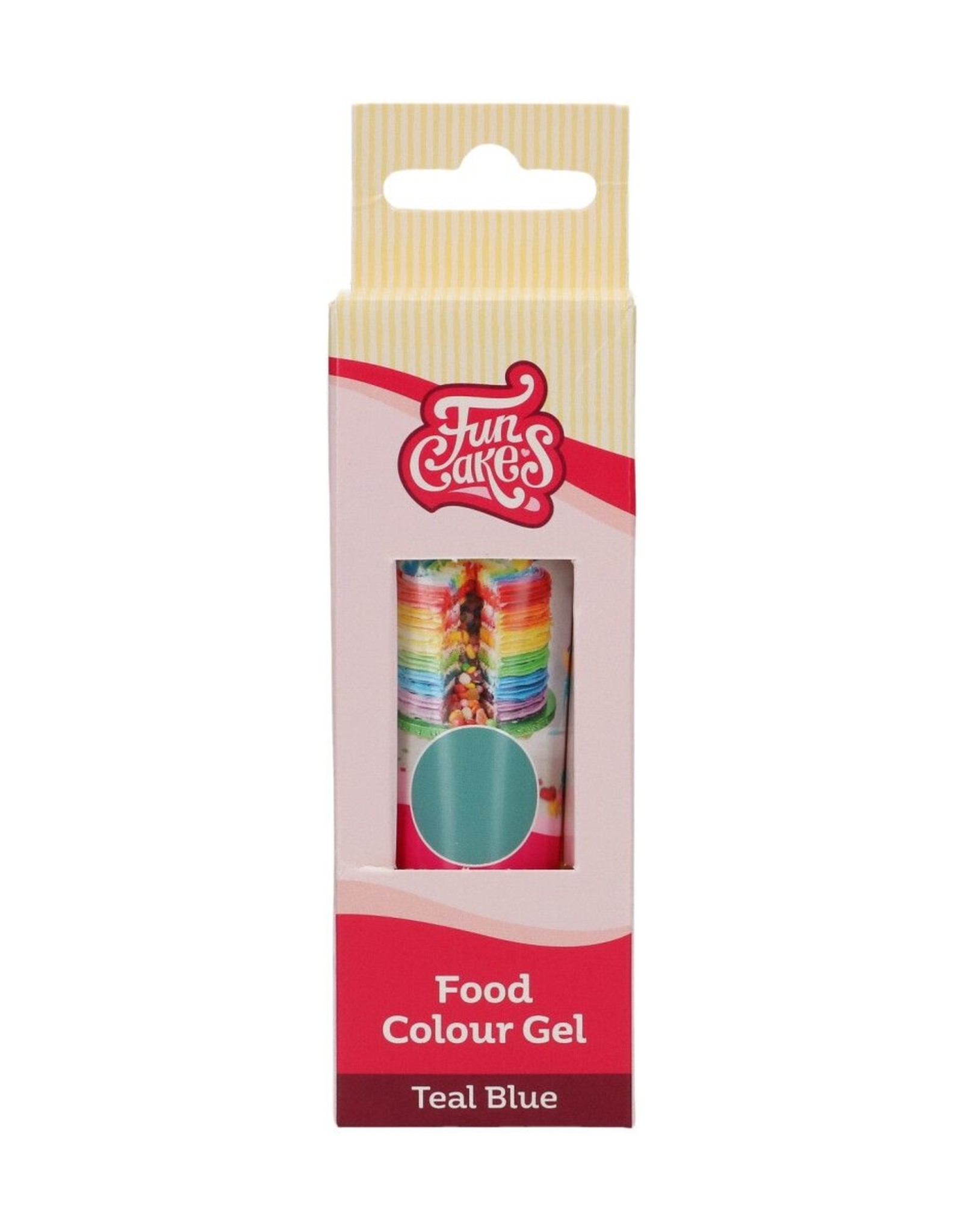 FunCakes FunCakes Eetbare Kleurstof Gel Teal Blue 30g