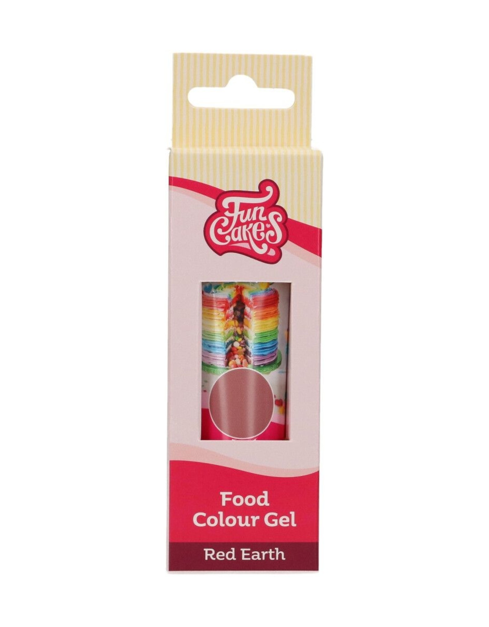FunCakes FunCakes Eetbare Kleurstof Gel Red Earth 30g