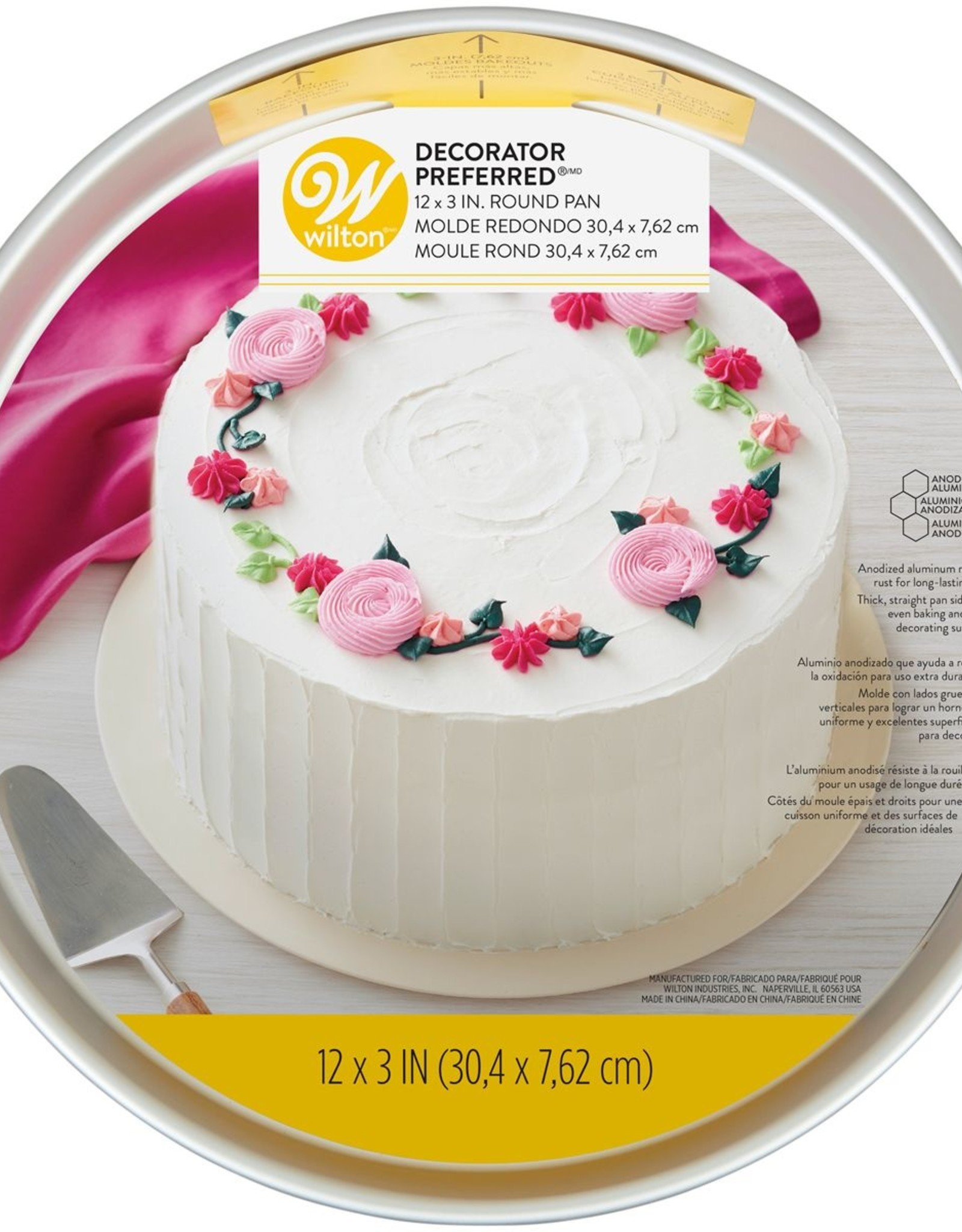 Wilton Wilton Decorator Preferred® Deep Round Pan Ø30x7,5cm