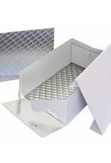 PME PME Taartdoos & Rechthoekig Cake Board (3mm) 35,5x25,4x15 cm