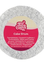 FunCakes Cake Drum Rond Ø 12,5 cm Zilver