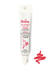 Decora Decoreerpen Tube Rood 20 gr.