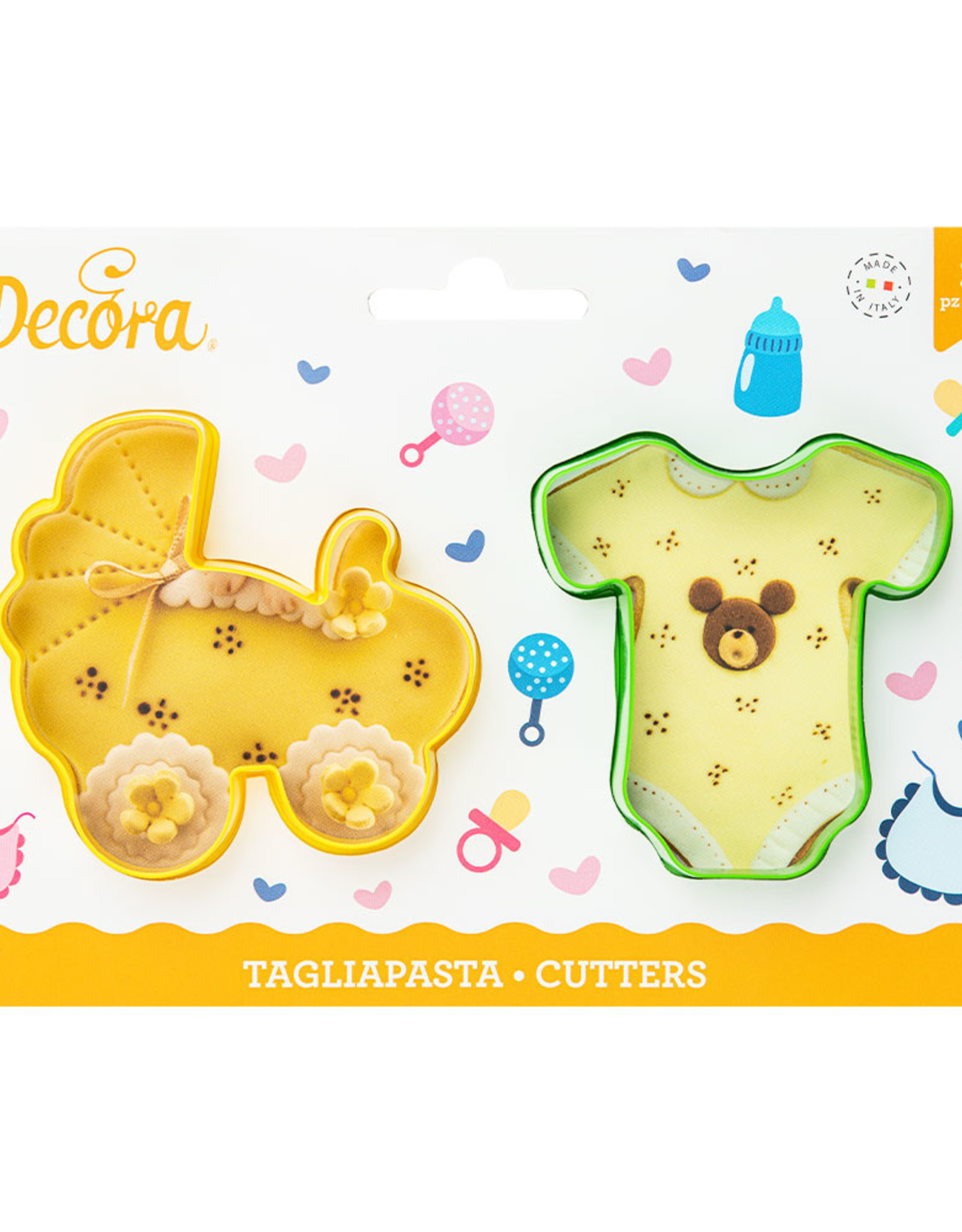 Decora Decora Uitsteker Romper en Kinderwagen Set/2